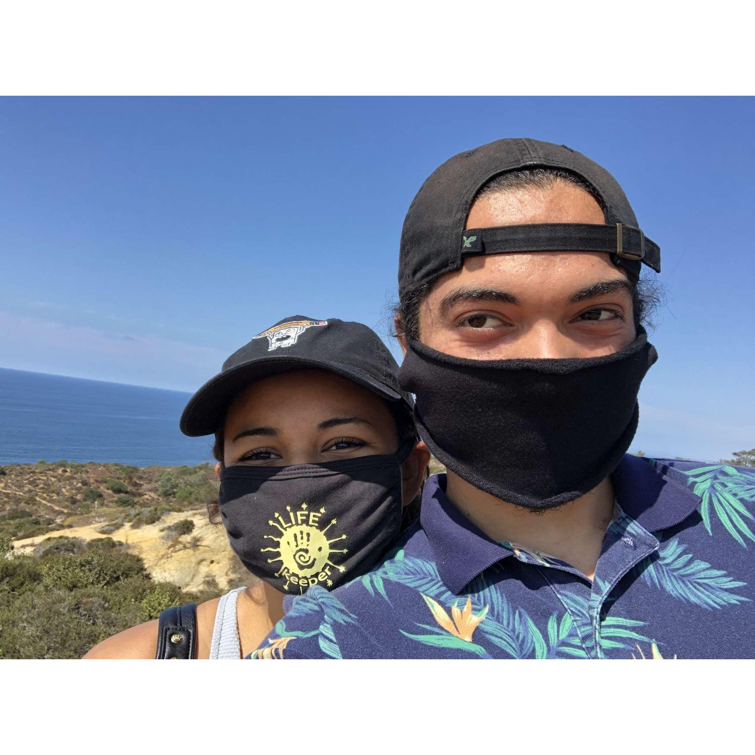 Our first hike together at Torrey Pines!