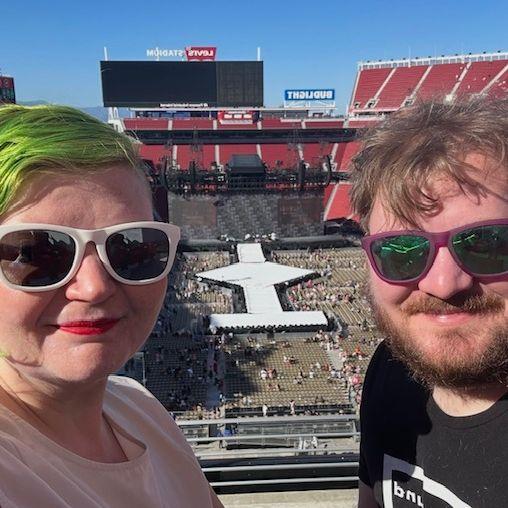 Waiting for Taylor to take the stage. July 28th, 2023