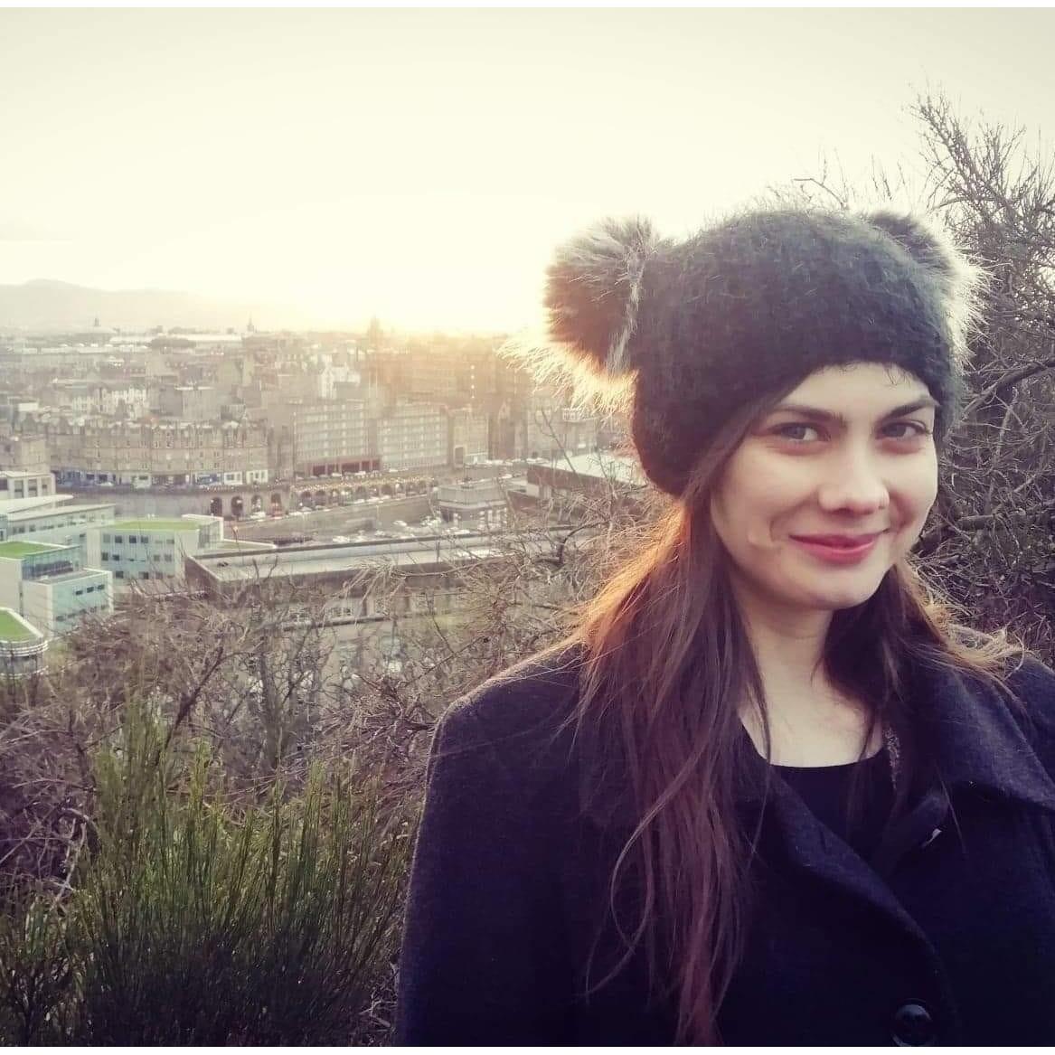 Autumn atop Calton Hill, Overlooking Edinburgh - Scotland