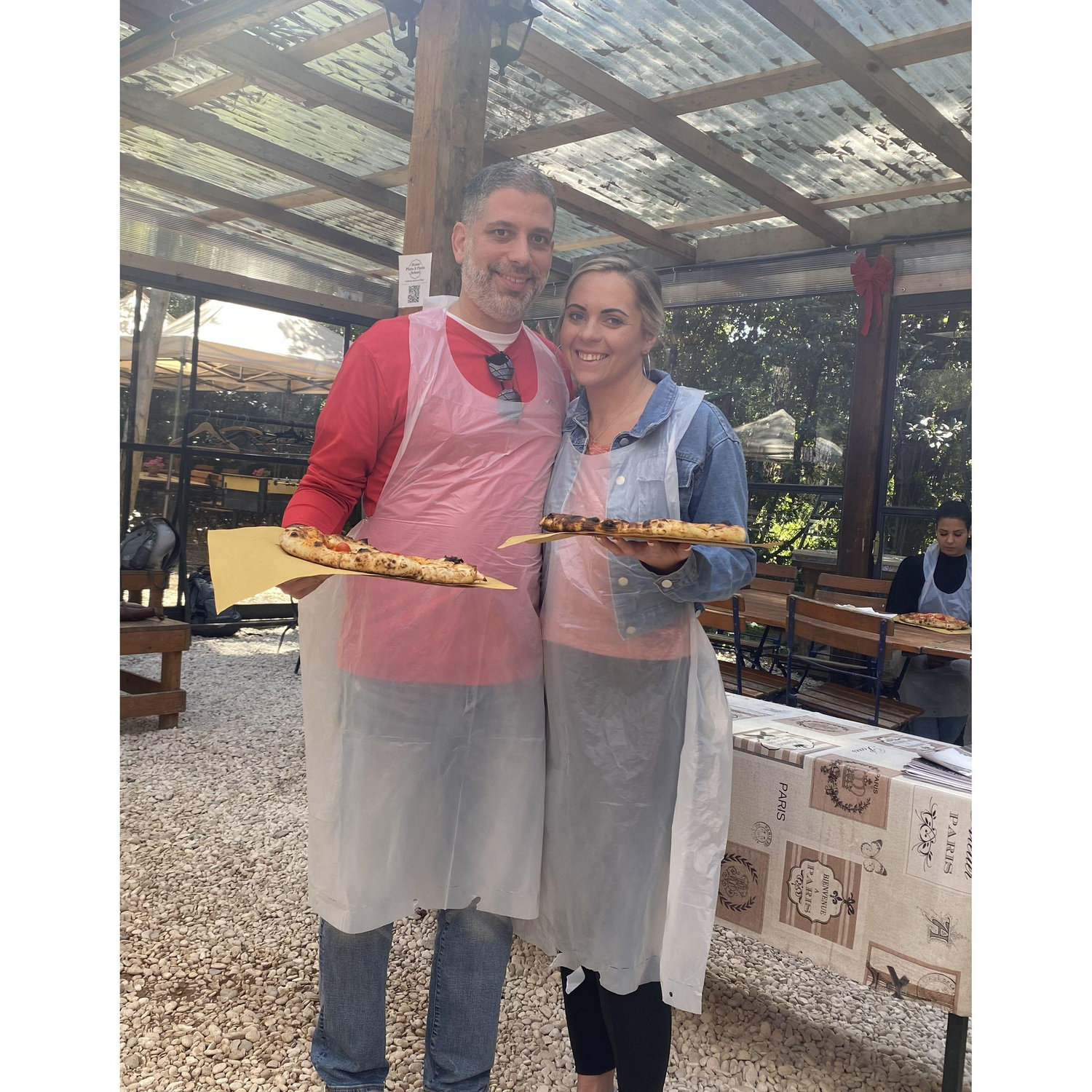 Learning to make pizza from scratch in Italy