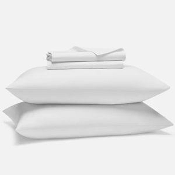 Brooklinen Classic Percale Core Sheet Set, King, Cloud