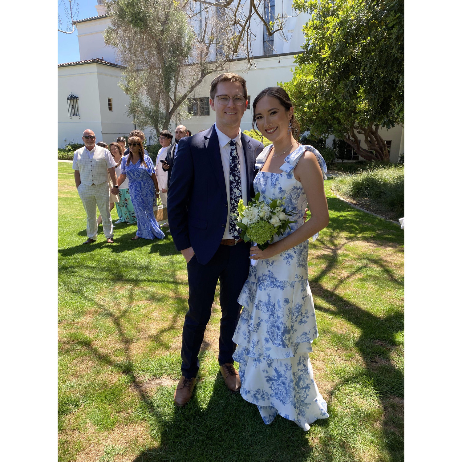 Meli's sister's wedding