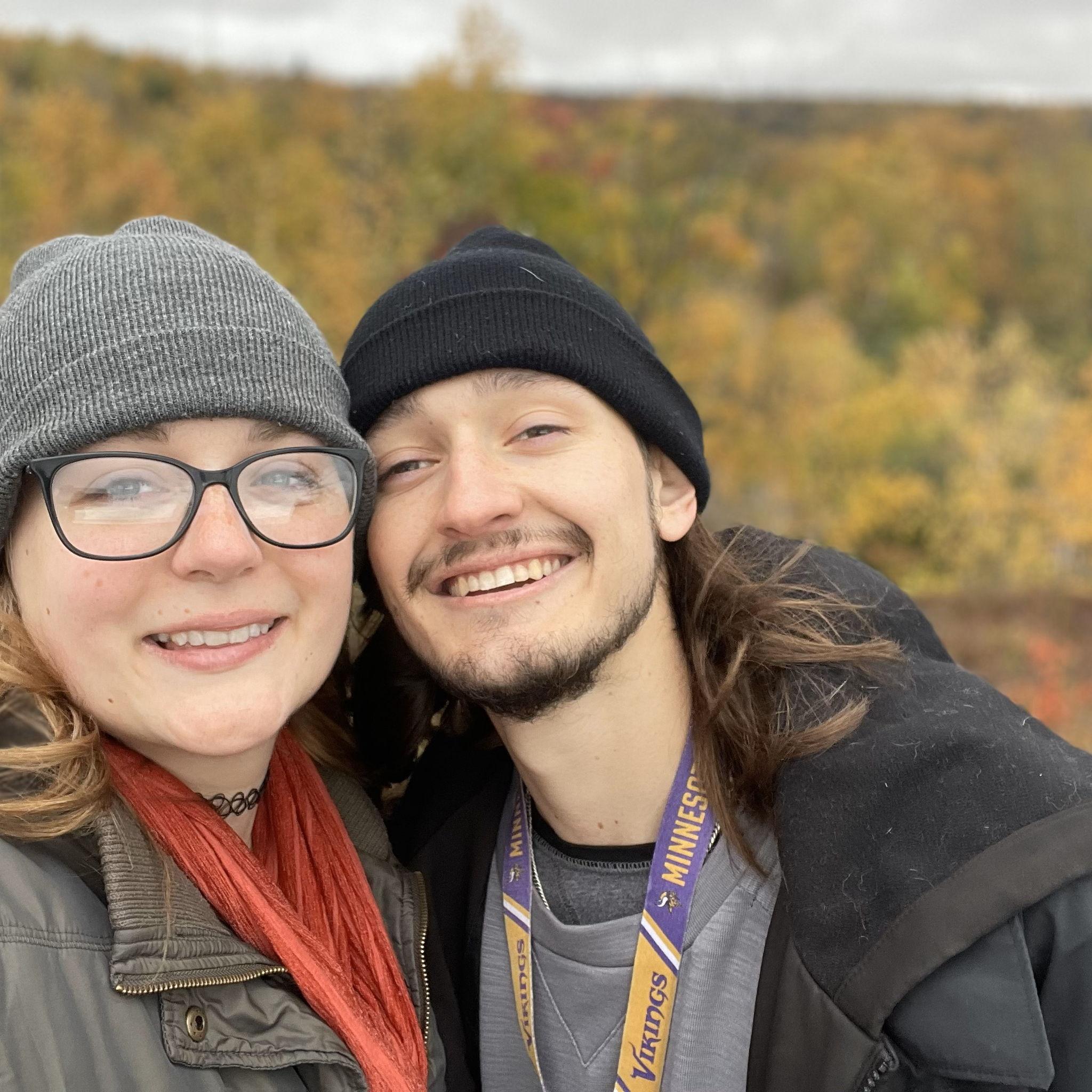 Hiking shores of Lake Superior