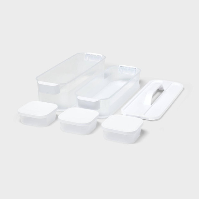 Slim Toolbox with Container Set and Handle Lid - Brightroom™