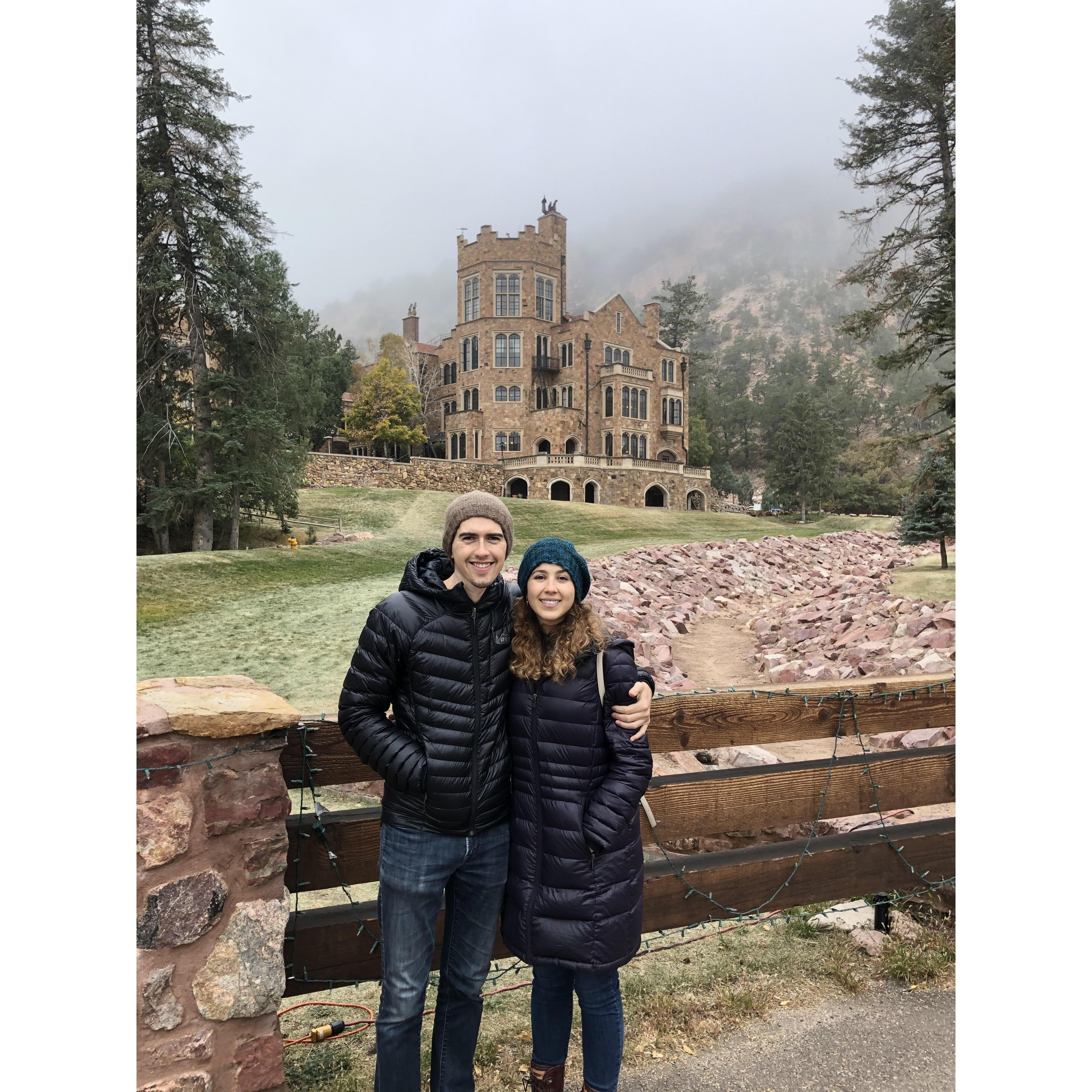 Spooky mansion in Colorado.