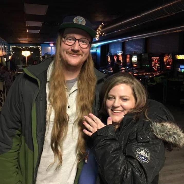 The night we got engaged! 2-28-2019