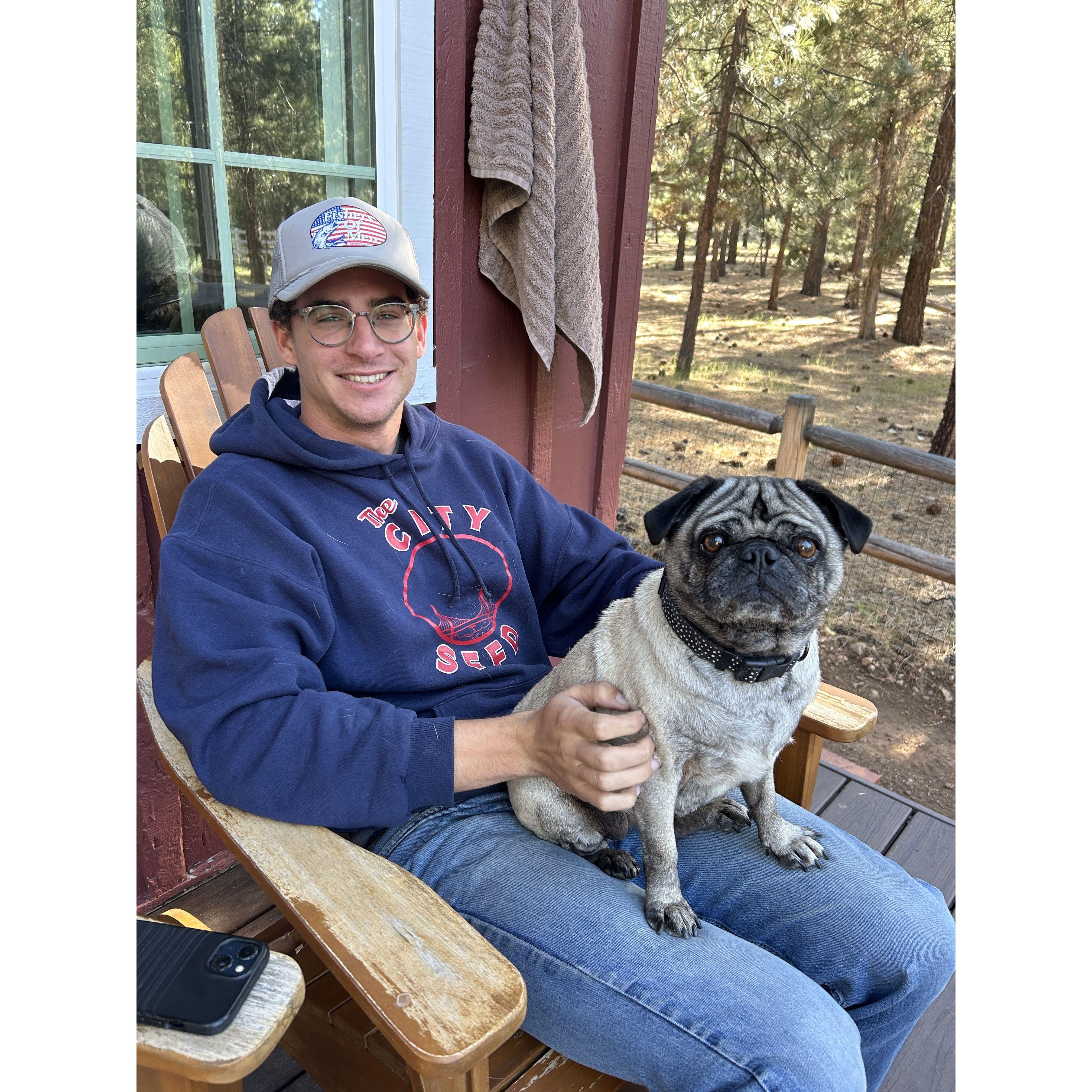 Grani & Annie in Big Bear