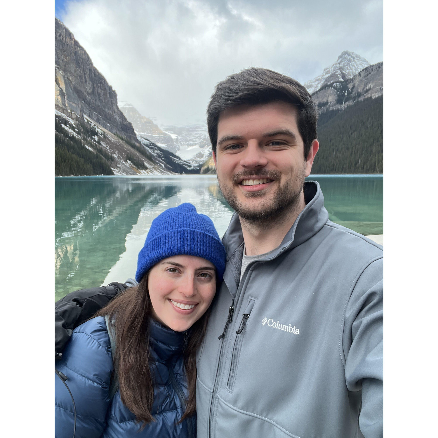 Lake Louise in Canada, one of the prettiest sights we've ever seen. It was also during this trip that Jordan brought up our future and we began having talks about getting married someday :)