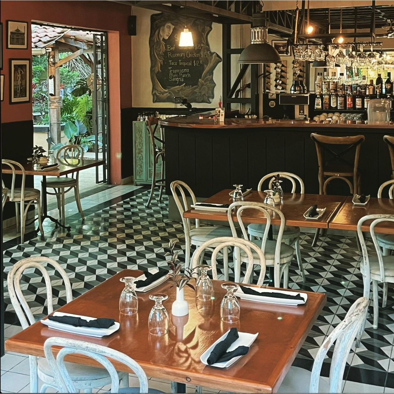 Mix of authentic and modern restaurants