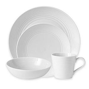 Gordon Ramsay by Royal Doulton® Maze 16-Piece Dinnerware Set in White