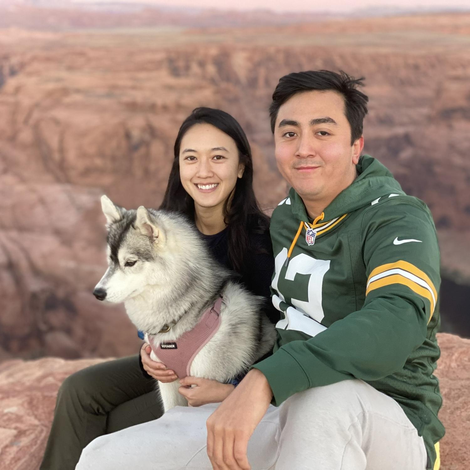 At 10 months old, Potato had seen more states than Karen had seen before adopting her. Horseshoe Bend in AZ was just one more stop for this spoiled pupper and where her off-leash training began.