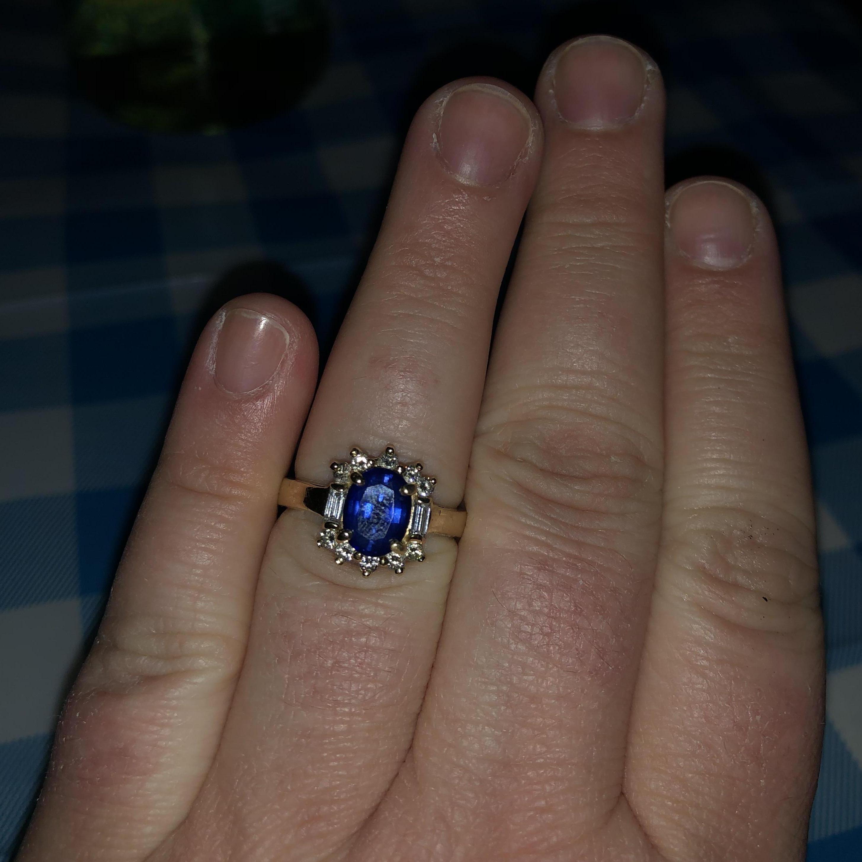 the family heirloom ring doesn't quite fit (yet)