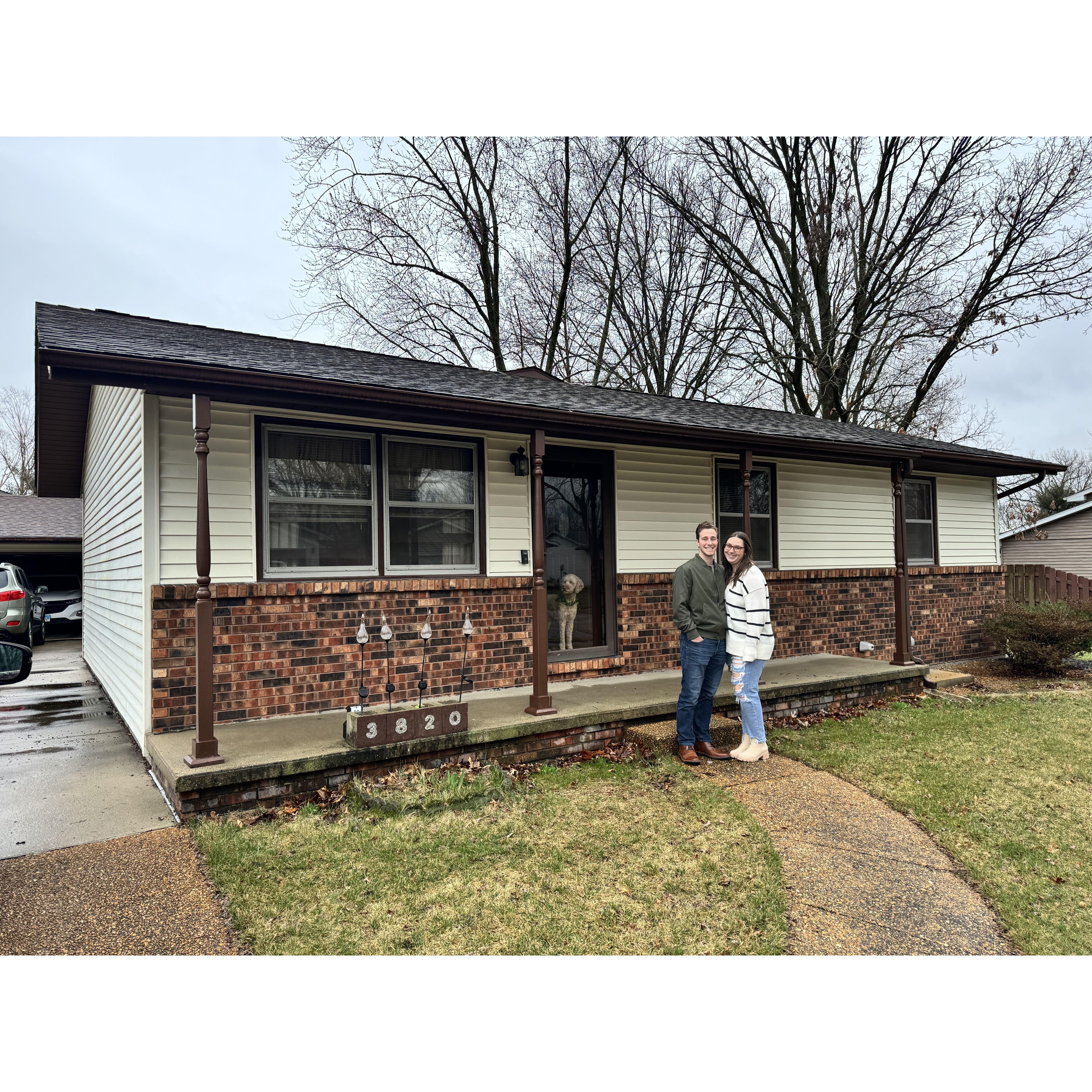 Benji was excited to see his third house!