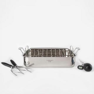 5-Piece Roasting Set with Rack