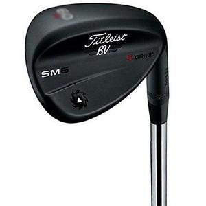 Titleist Vokey SM6 Jet Black Wedge Right 56 14 F Grind True Temper Dynamic Gold Steel Wedge