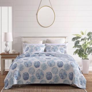 Ocean Isle 3-Piece Reversible Quilt Set