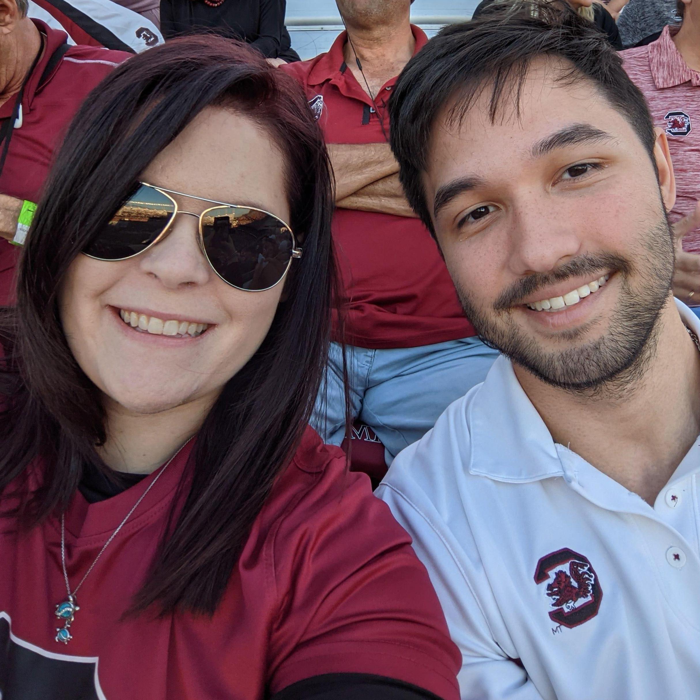 First Gamecock game together!