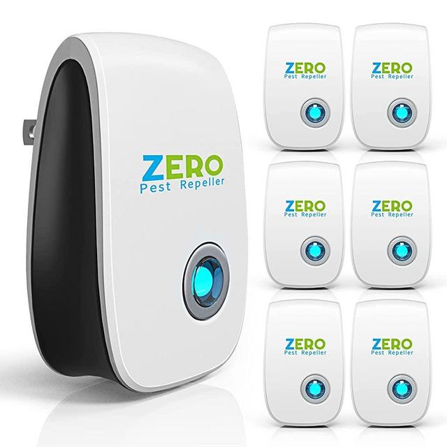 Ultrasonic Pest Repeller，Electronic Plug in Repellent Indoor for Roach, Rodent, Mouse, Bugs, Mosquito, Mice, Spider Pest Control( 6 Packs)