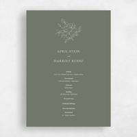 Green Wedding Program - Essenza