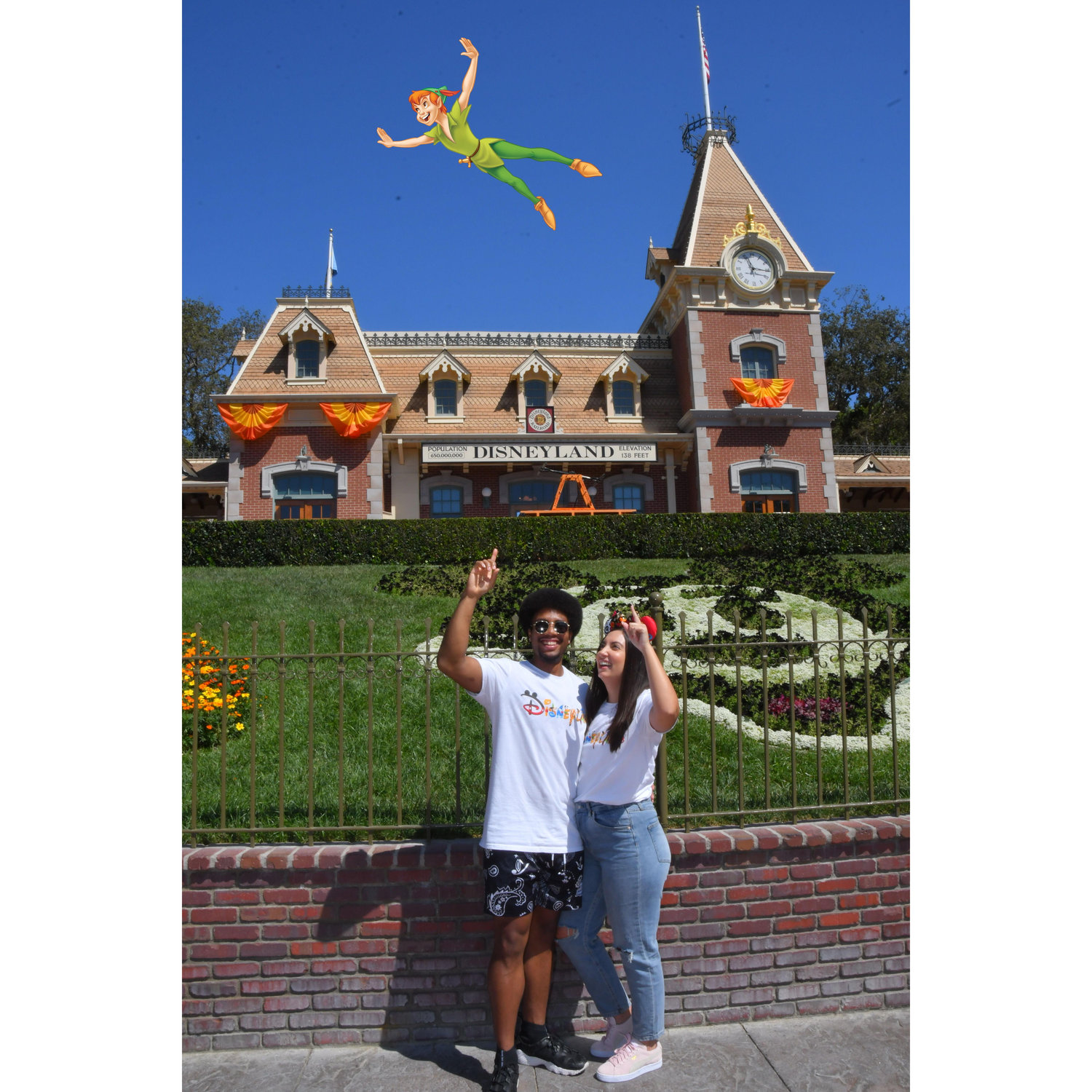 Our first Disneyland trip (matching shirts, of course) -- September 2021