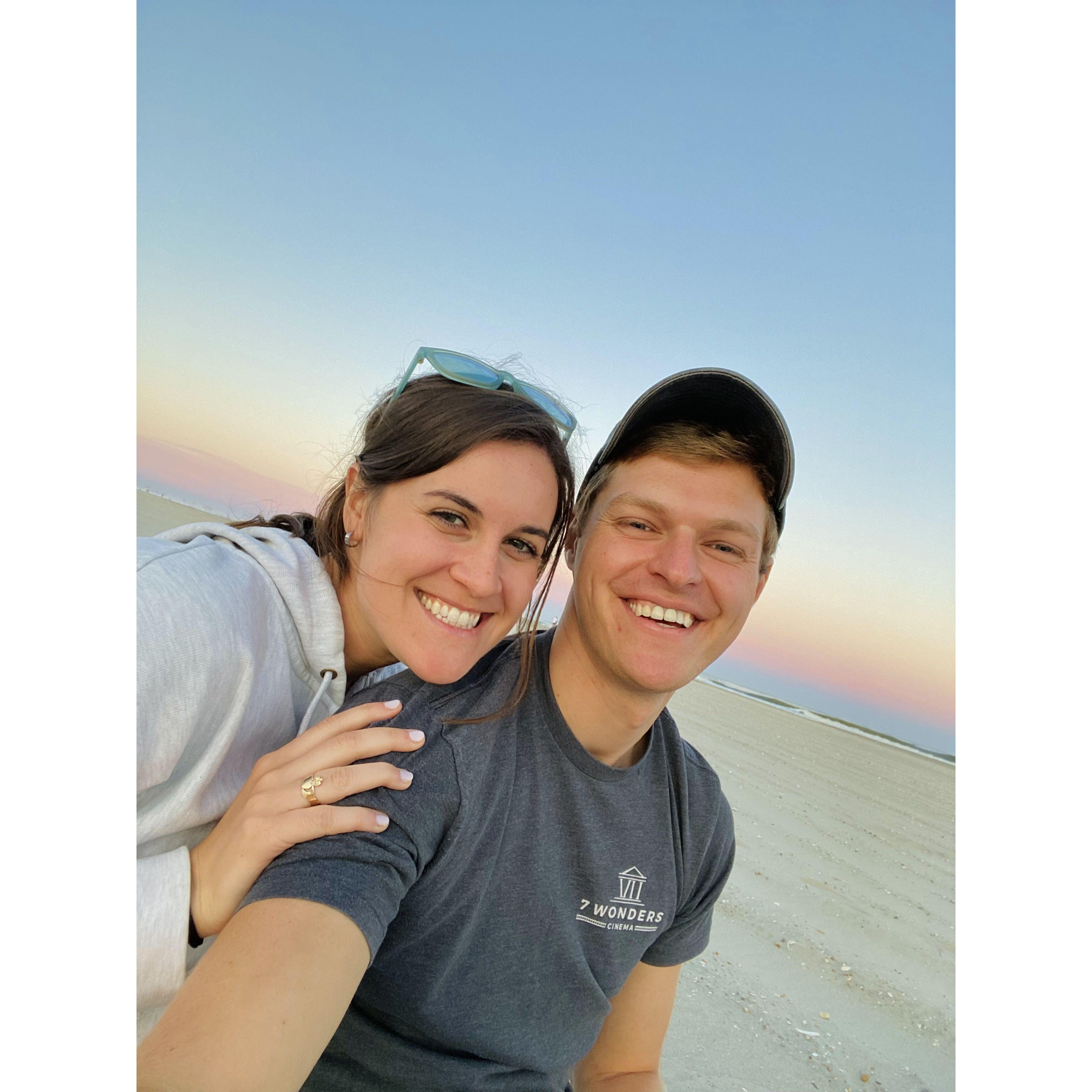 We love any outdoor walk, but the beach walks are our favorite!
