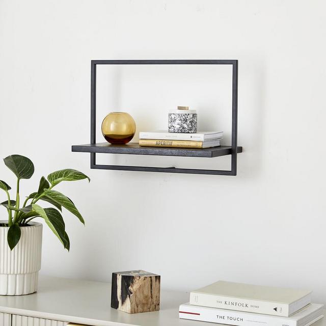 Shelfmate Black & Black C, Short Horizontal Shelf