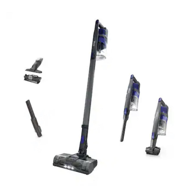 Shark - Pet Cordless Stick Vacuum with XL Dust Cup, LED Headlights - Blue Iris