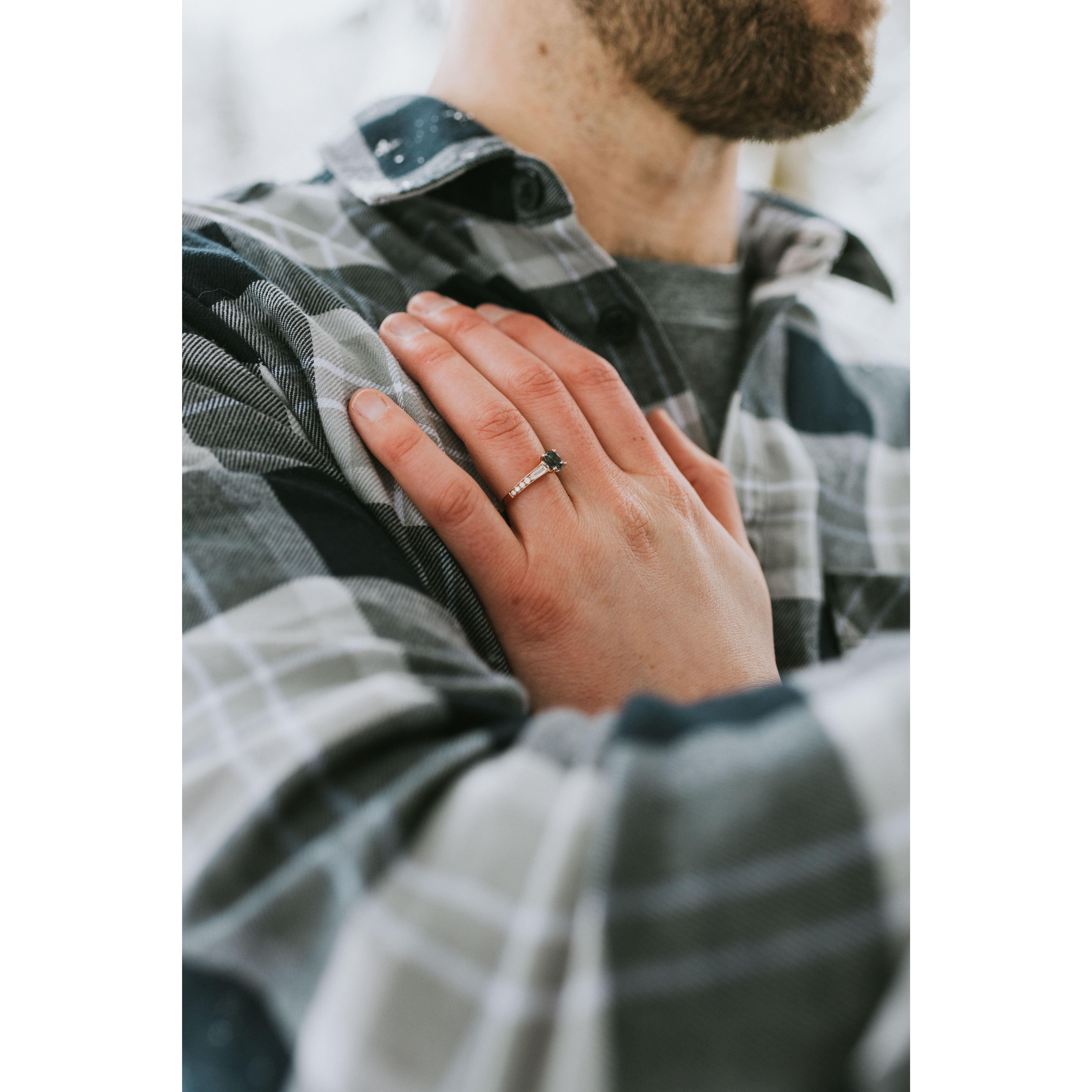 Engagement photos in Whittier