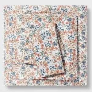 Printed Performance 400 Thread Count Sheet Set - Threshold™ -- DITSY FLORAL/QUEEN