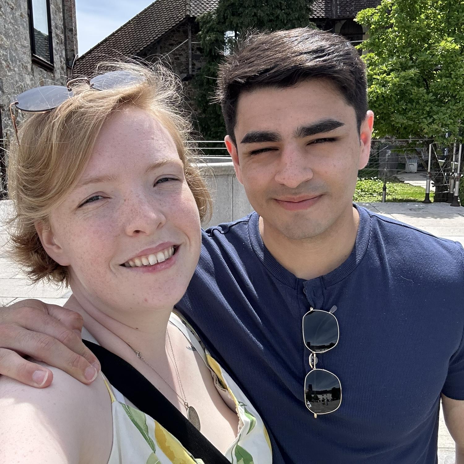 The best picture of us on the vacation