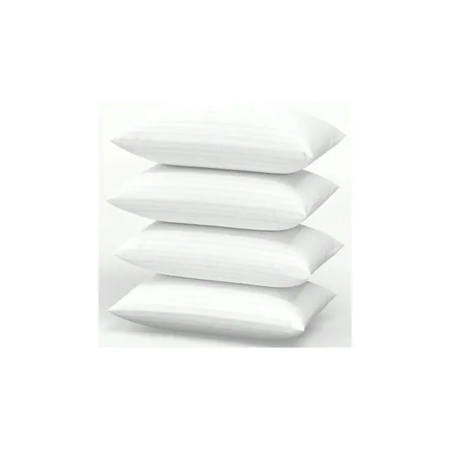 Hotel Collection Bed Pillow 4 Pack - Soft Supportive for All Sleepers white standard