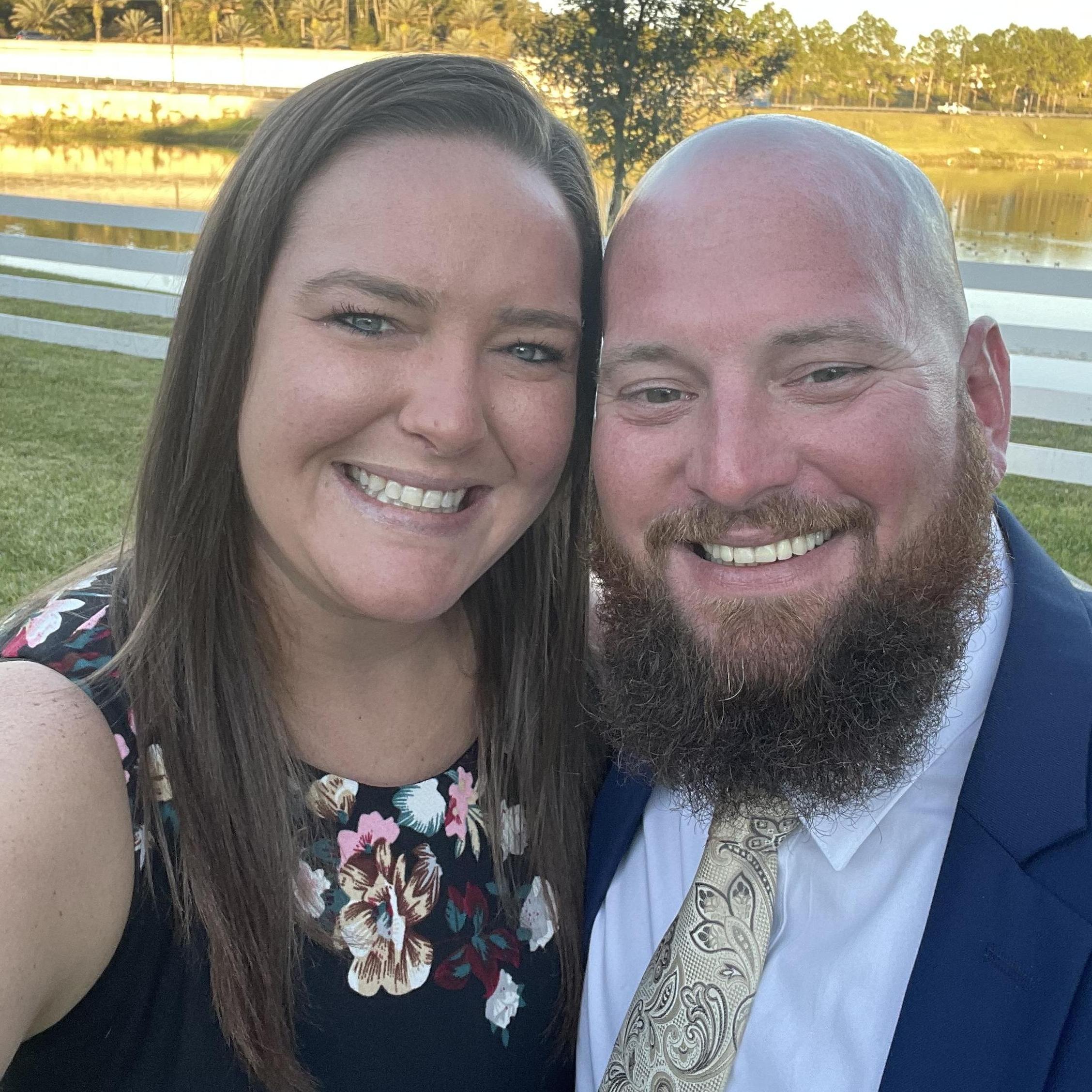 1st Wedding we attended as a couple in Florida.