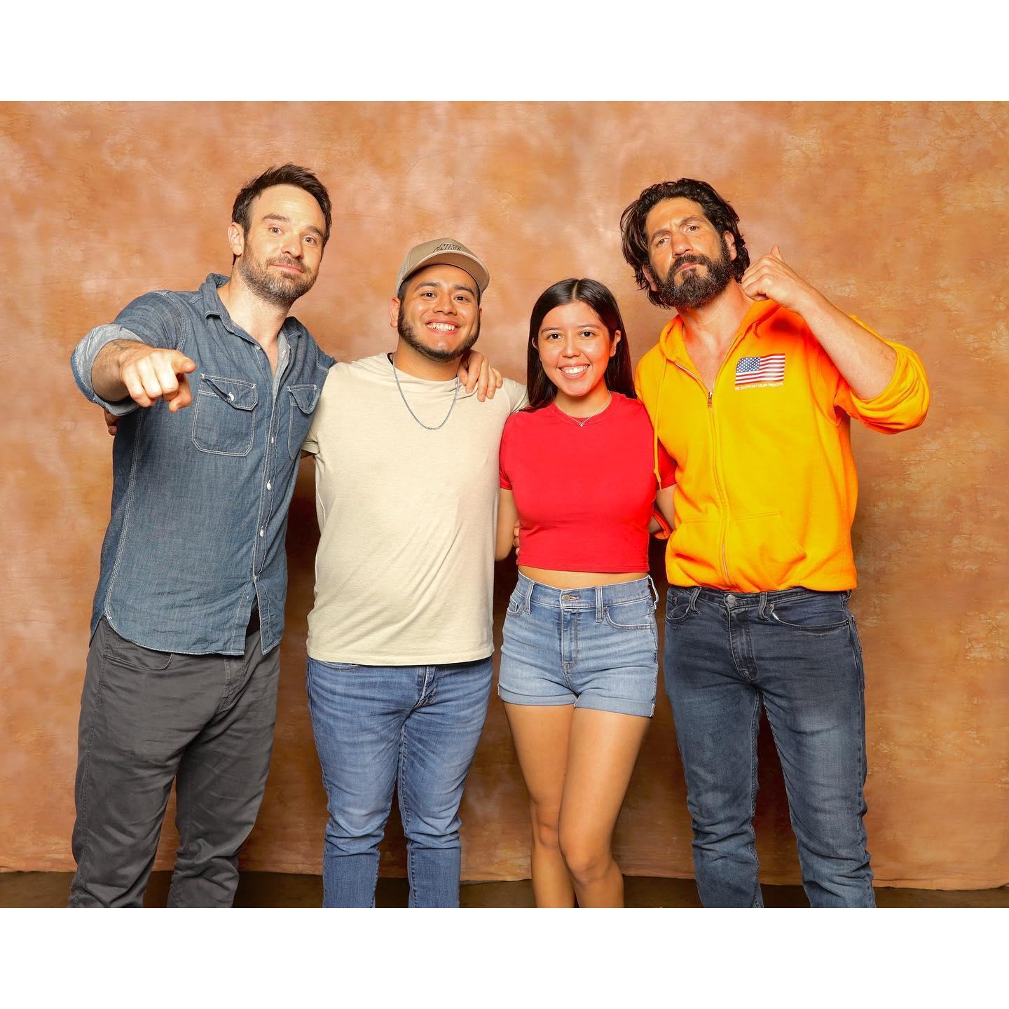 Meeting Jon Bernthal and Charlie Cox!