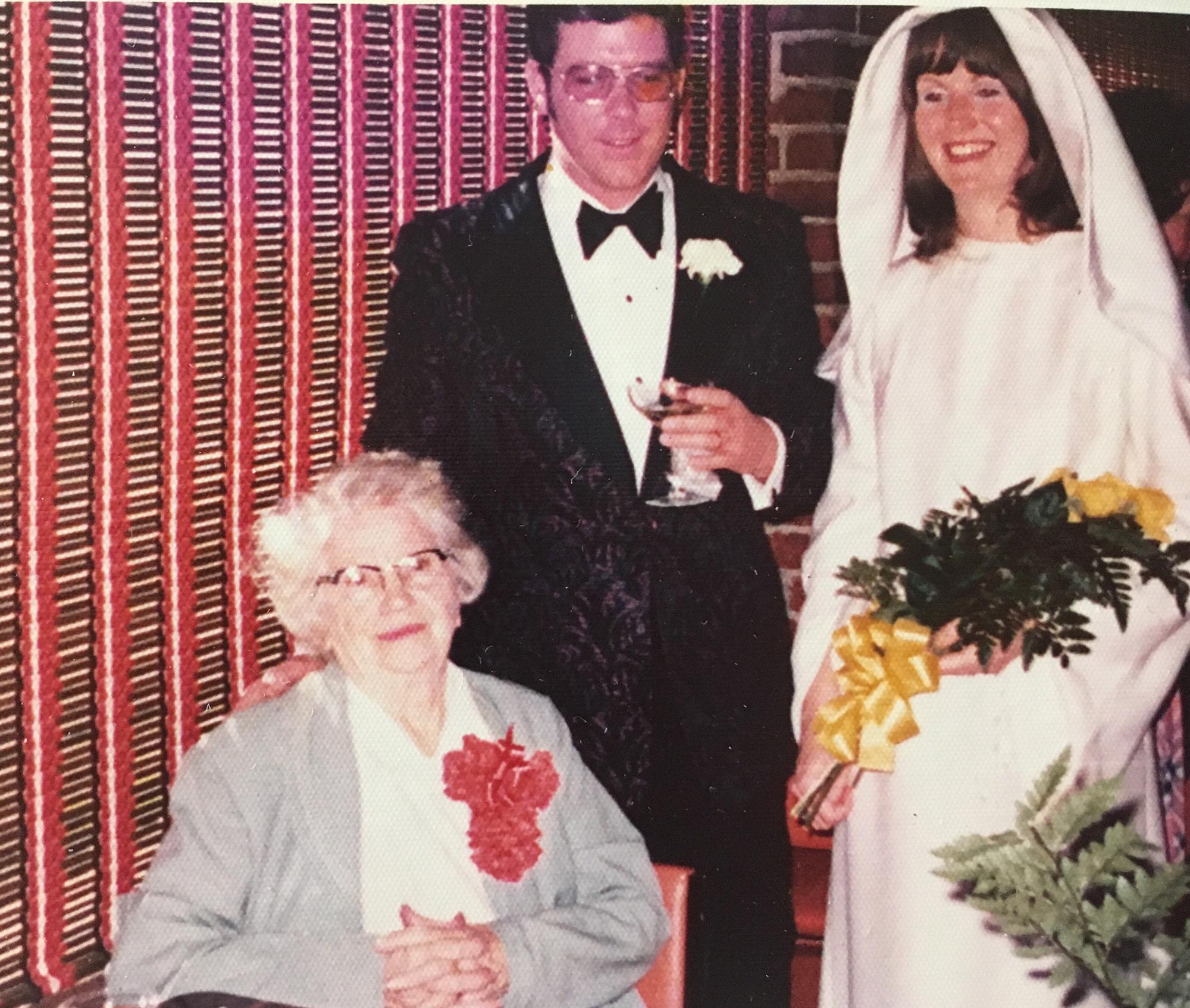Lucas's Mom and Dad, with Great Grandma Diddo