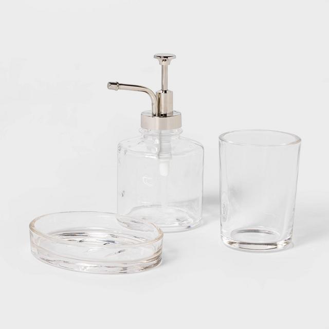 Oil Can Bath Coordinate Set Clear - Threshold™