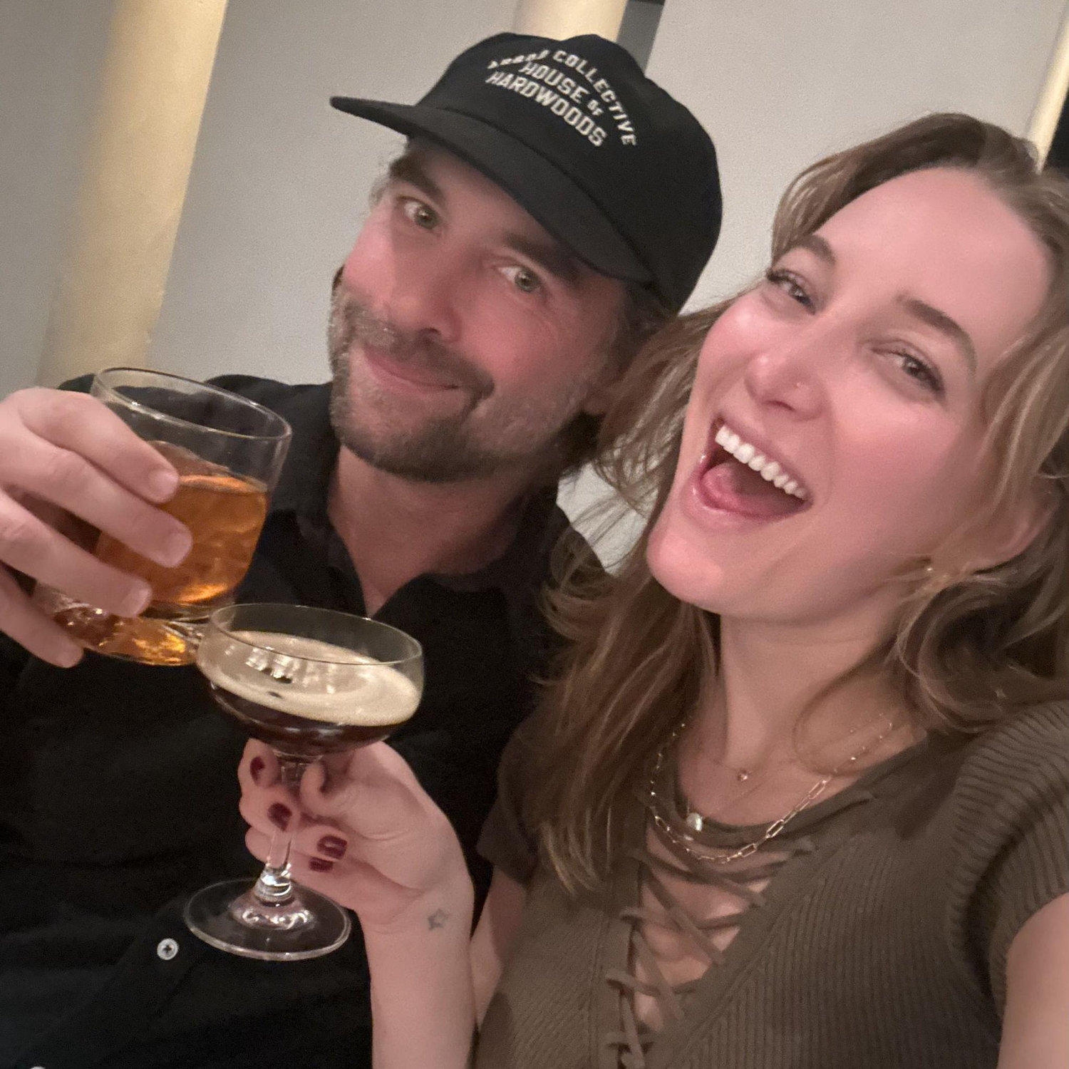 Cheers to gettin hitched!