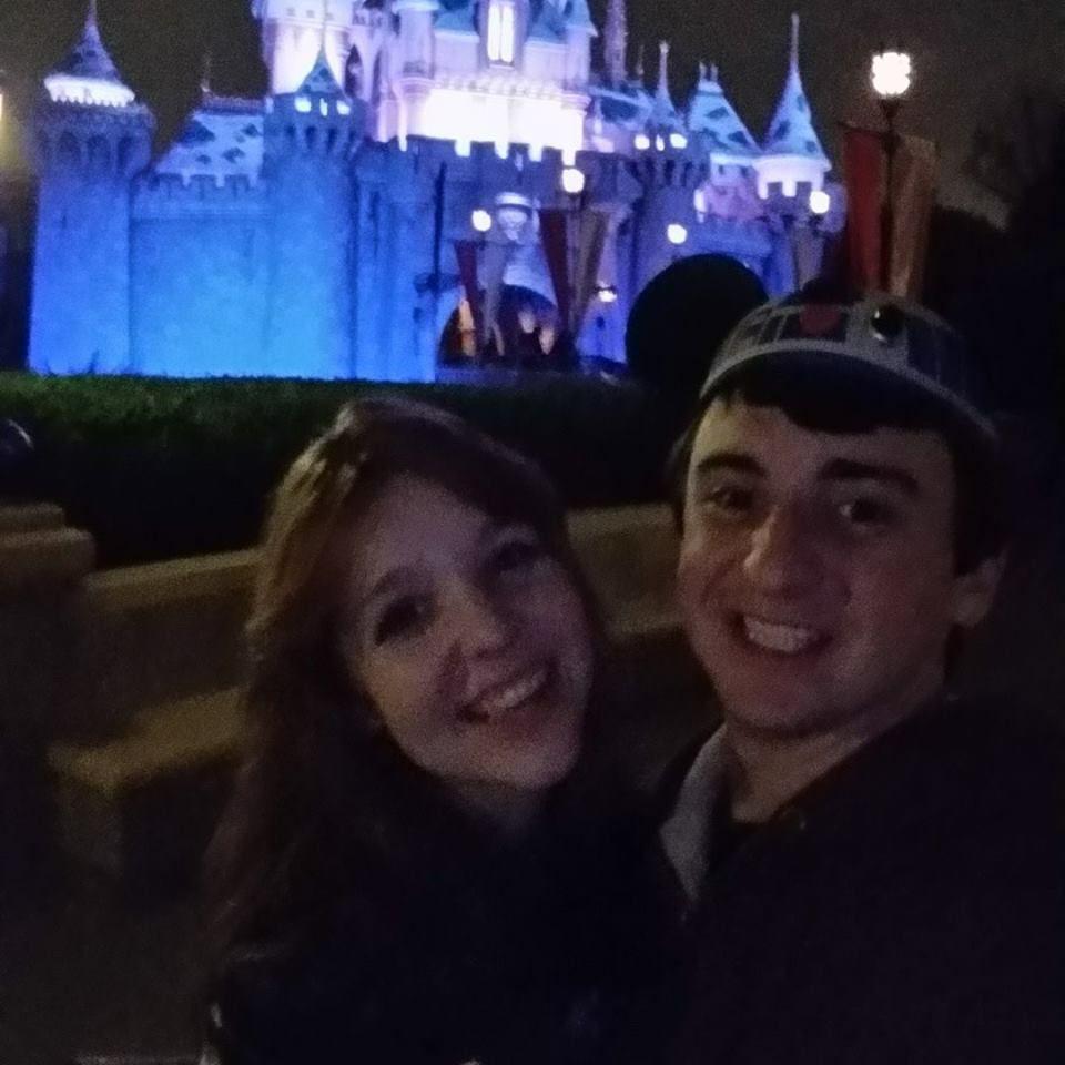 Daniel and Alissa's first time in Disneyland together. :)