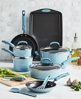 Rachel Ray 14-Pc. Nonstick Cookware Set, Created for Macy's