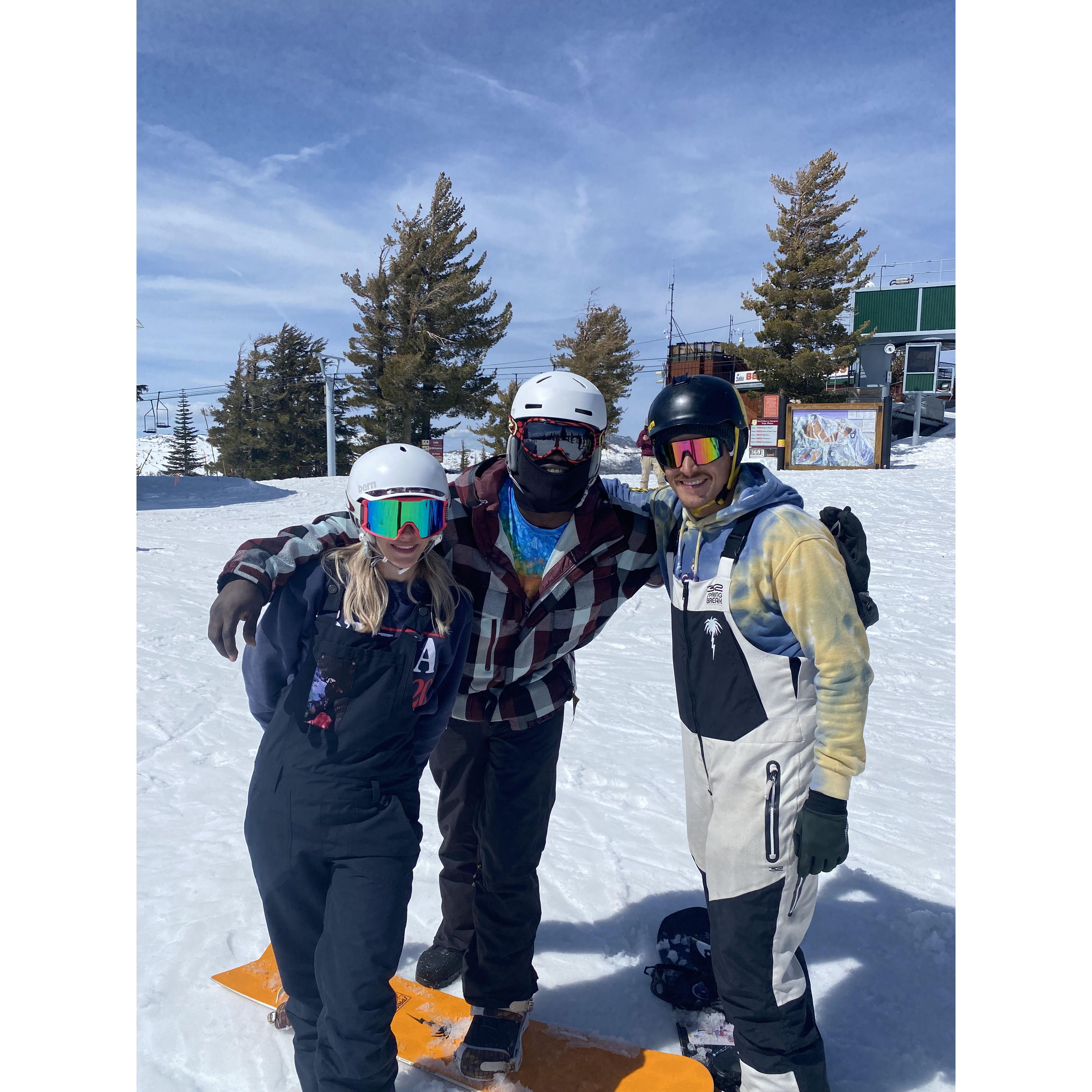 Sierra at Tahoe with Chris!