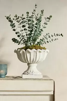 Flora Concrete Urn