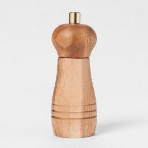 Stained Acacia Small Pepper Grinder - Threshold™