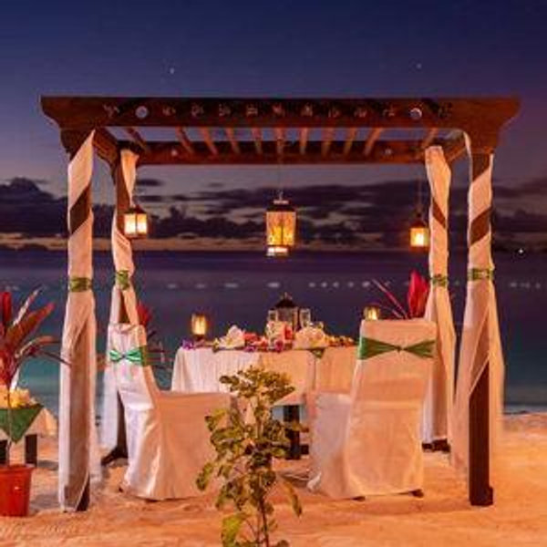 Private Beach Dinner