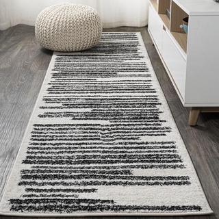 Khalil Modern Berber Stripe Runner
