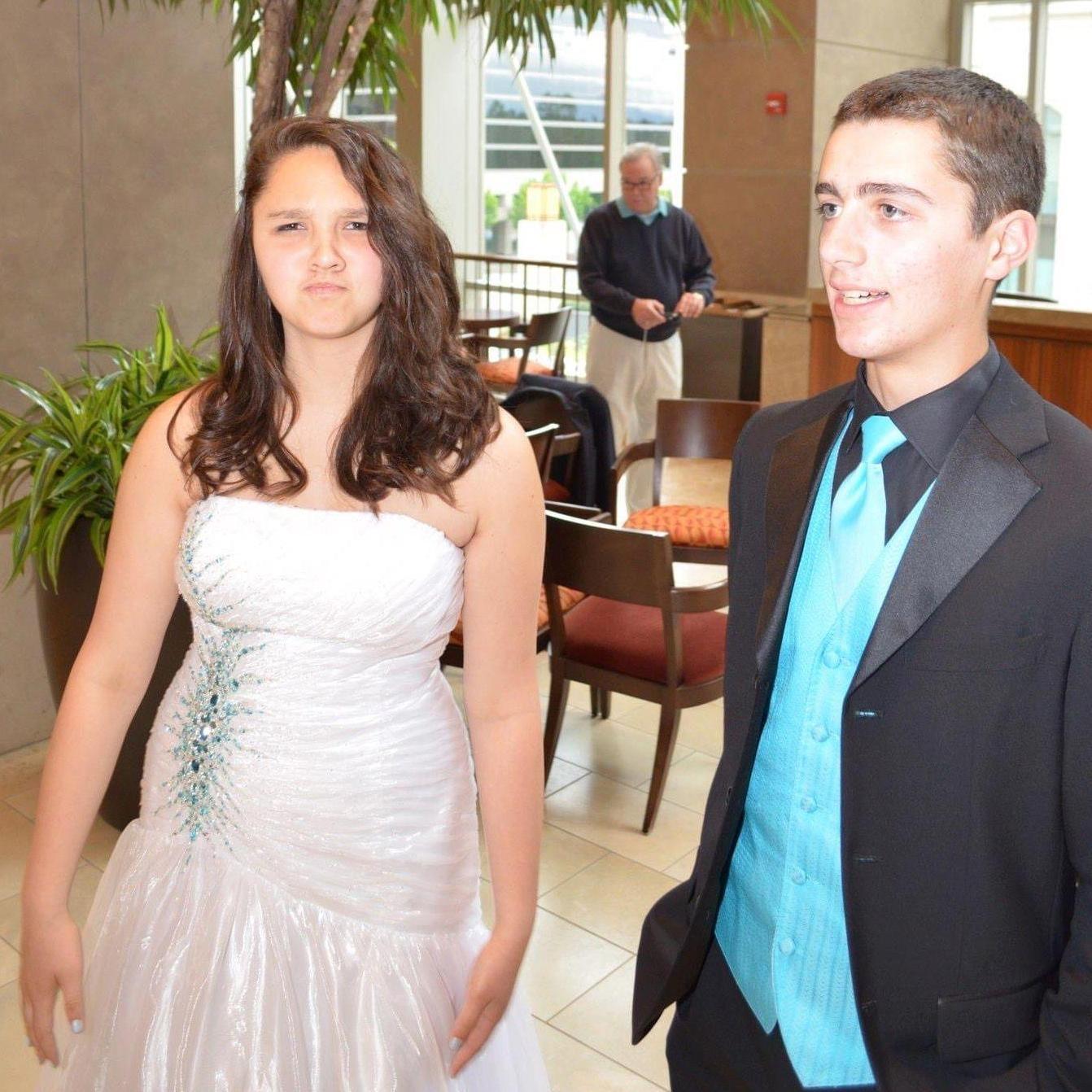 ✨2012✨ Our wedding is actually a 12 year prom-iversary