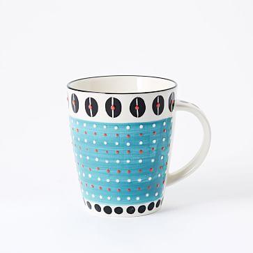 West  Elm Potter's Workshop Mugs - Set of 4