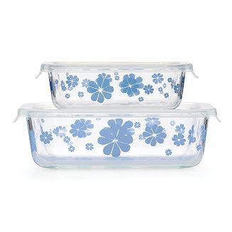Nolita Glass Storage, Set of 2