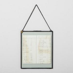 Pressed Glass Wall Frame with Chain (9.4"x11") - Hearth & Hand™ with Magnolia