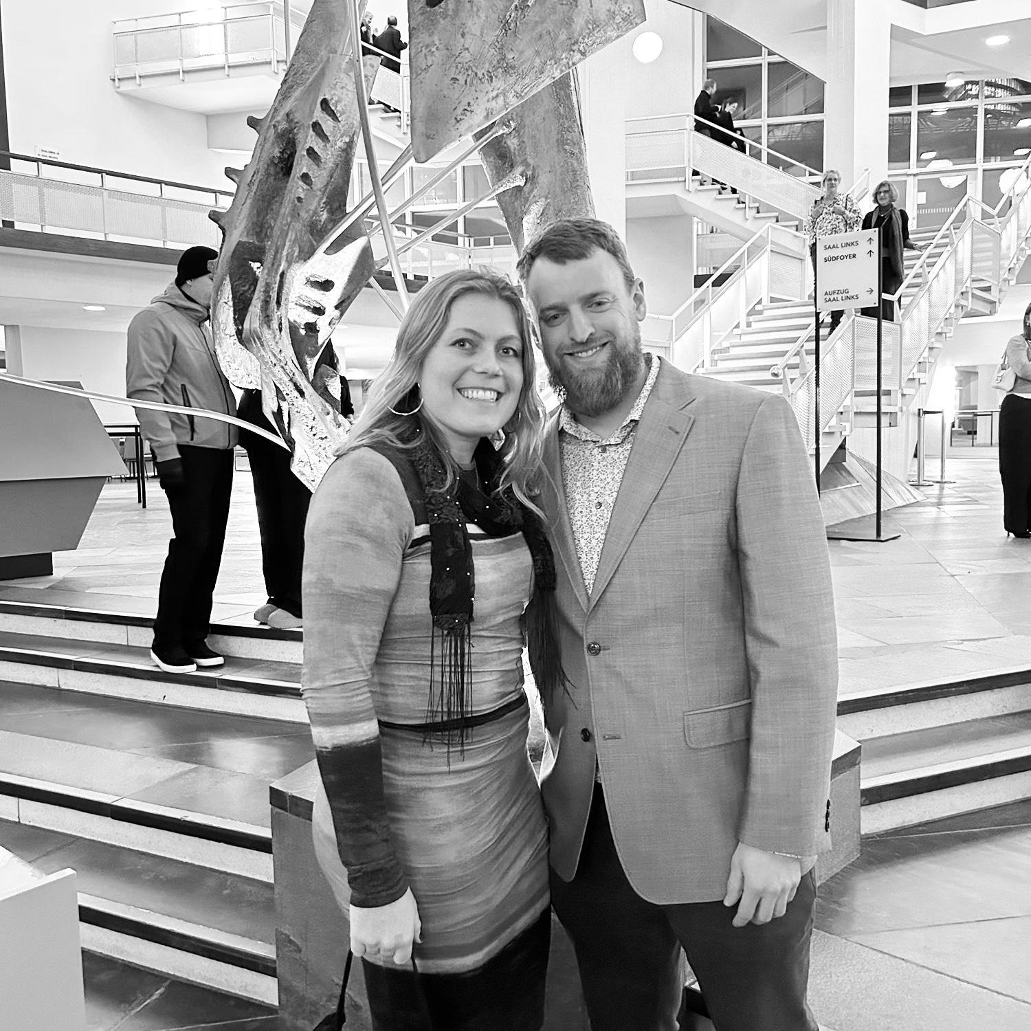 Seeing Ludovico Einaudi (one of Chris’ favorite composers) in Germany.