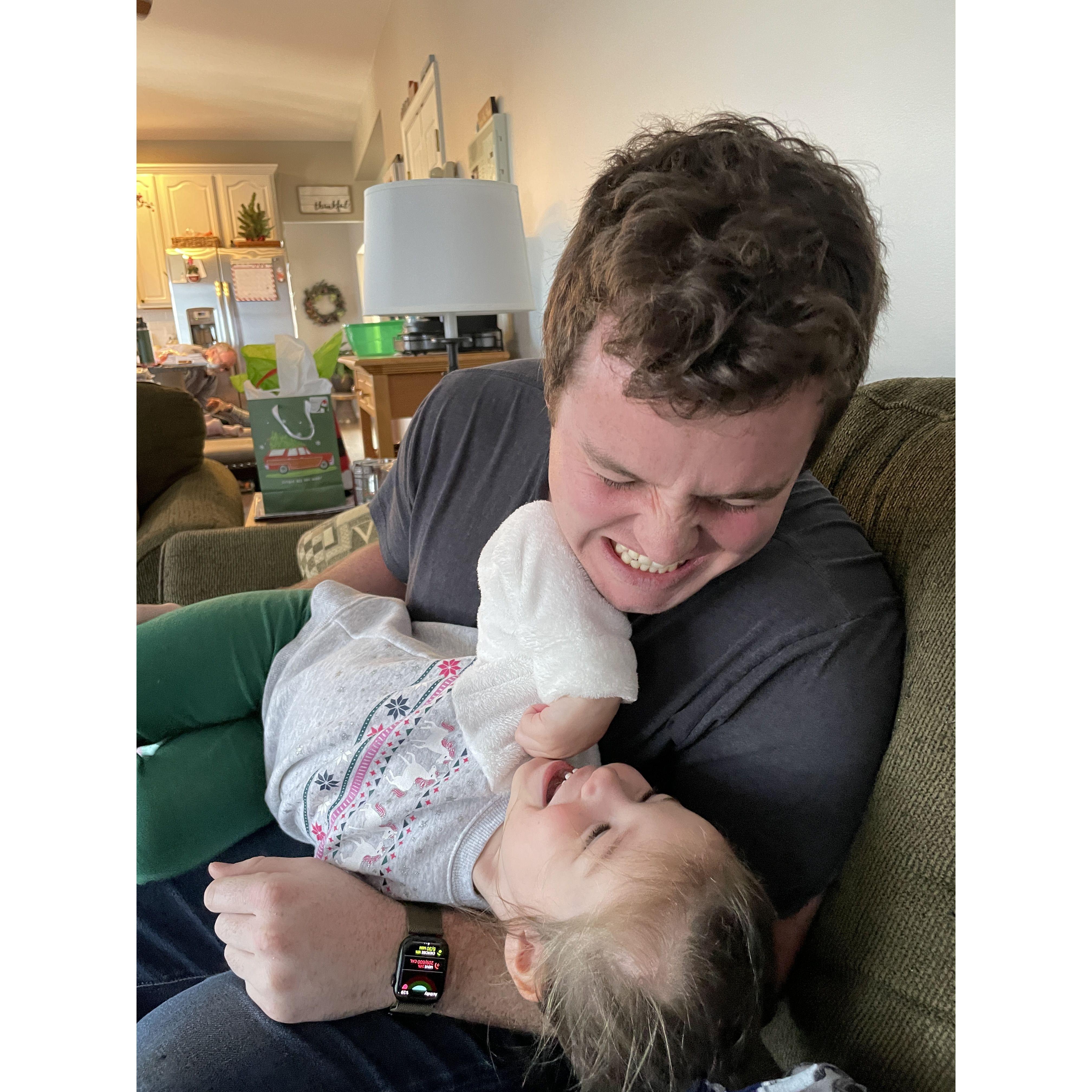 Bailey loves her Ryan