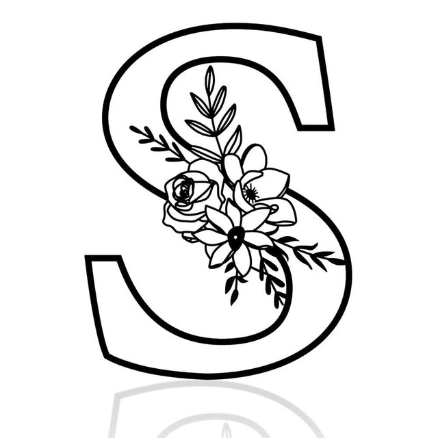 ESTART 12" Black Metal Letter Wall Decor, Visual 3D Letter Sign Wall Decor Large Alphabet Decorative Farmhouse Hanging for Living Room Bedroom Office Party (S)